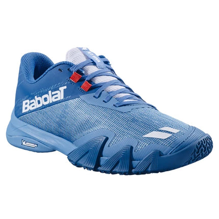 Babolat Jet Viva Bleu/Blanc - Vue 3/4