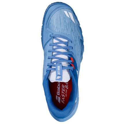 Babolat Jet Viva Bleu/Blanc - Vue dessus