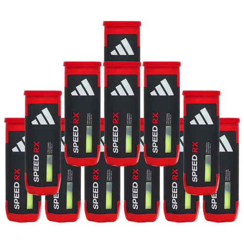 Pack de 12 tubes de balles Adidas Speed RX