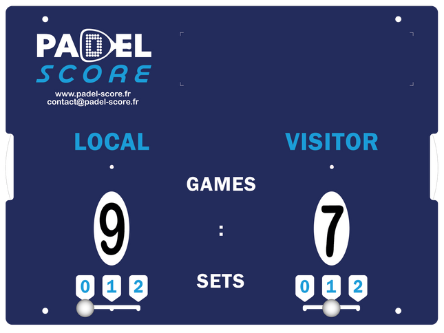 Tableau de Score Padel Score V2