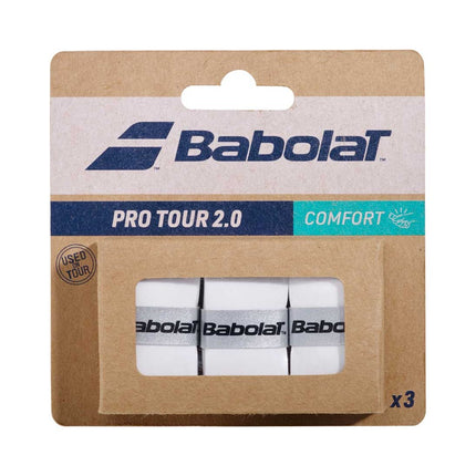 Surgrips Babolat Pro Tour Comfort 2.0 Blanc x3