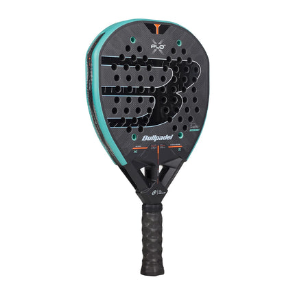 Raquette de padel Bullpadel XPLO 02 2027 turquoise vue de face