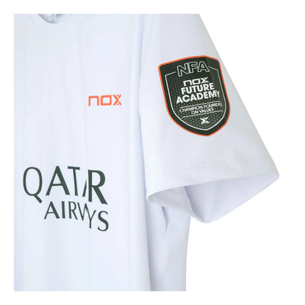 T-shirt Nox AT10 Sponsors 2026 noir - Agustín Tapia