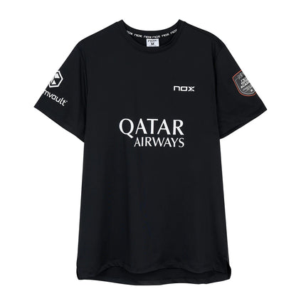 T-shirt Nox AT10 Sponsors 2026 Blanc - Agustín Tapia