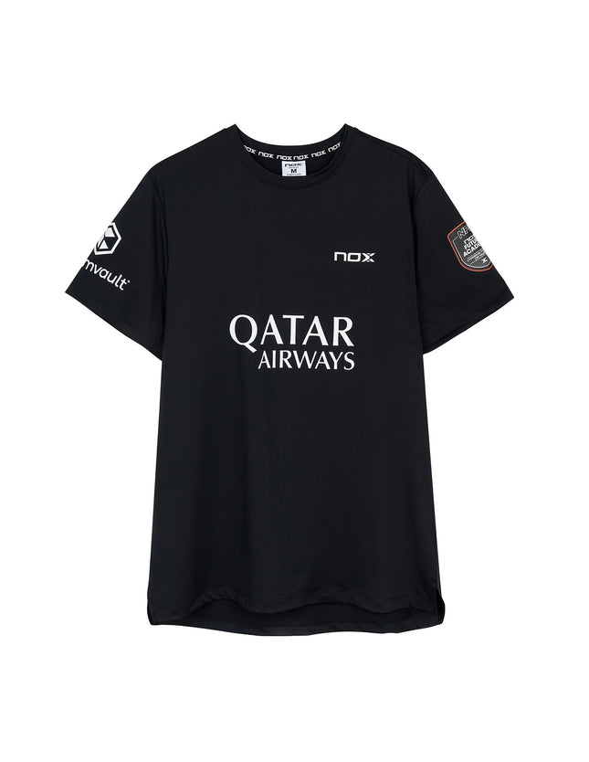 T-shirt Nox AT10 Sponsors 2026 Blanc - Agustín Tapia