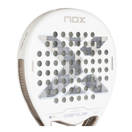 Vue de la raquette Nox Genius 12K Alum Xtrem Lite 2027