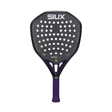 Raquette de padel Siux Fenix Pro VI Black Edition by Leo Augsburger 2026