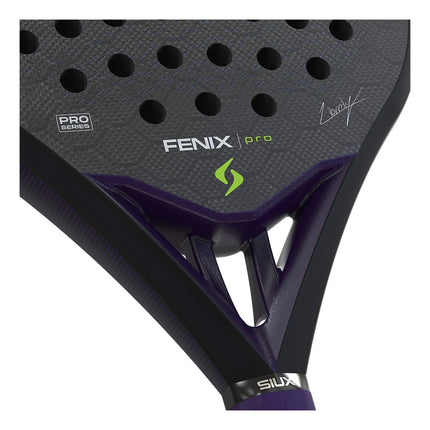 Raquette de padel Siux Fenix Pro VI Black Edition by Leo Augsburger 2026