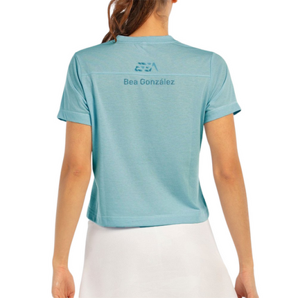 T-shirt Bullpadel Replica Bea González 25V Bleu Femme
